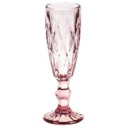 Бокал флюте для шампанского 150 мл, фиолетовый,(цена за 6 шт.в наборе) стекло, P.L. - BarWare