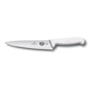 Универсальный нож Victorinox Fibrox 19 см, ручка фиброкс белая