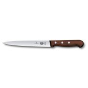 Нож филейный Victorinox Rosewood, гибкое лезвие, 18 см, ручка розовое дерево