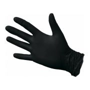 Перчатки нитриловые «NitriMax» вес 3,8 гр. (черные) размер S - 1 уп/100шт/50 пар