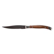 Нож для стейка Paris 23,5 см,коричневая ручка, P.L. Proff Cuisine