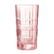 Стакан Хайбол ОСЗ «Даллас» розовый 380 мл, d 75 мм, h 150 мм, стекло, Россия
