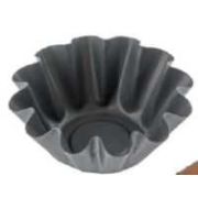 Форма гофрированная для кексов, 4,5*7,8 см, h 3,8 см, сталь, Россия