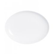 Блюдо овальное Luminarc 33*25 см, стеклокерамика, белый цвет, ARC, Франция (/6/24)