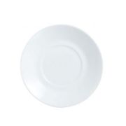 Блюдце Luminarc 16 см, стеклокерамика, белый цвет, ARC, Франция (/6/)