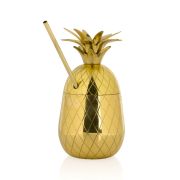 Коктейльный бокал «Ананас», 650мл.золотой цвет, P.L.- Barbossa