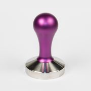 Темпер для кофе, d 58мм,фиолетовая ручка, нерж. сталь, P.L.- Barbossa