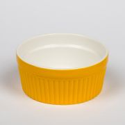 Чашка для подачи десерта «Крем-Карамель»,12 см,желтая,фарфор, P.L. Proff Cuisine