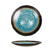 Тарелка d=26 см,каменная керамика,цвет«Blue»,серия «Tokyo-Stockholm»  P.L.
