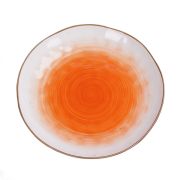 Салатник d=21,5*3,8 см,400 мл, фарфор,оранжевый цвет «The Sun» P.L.