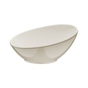 Bonna (Турция) Салатник d=220 мм. 850 мл. h=60/105 мм. скошенный край Белый, форма Ванто Bonna /1/6/258/