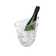Vin Bouquet (Испания) Ведро для шампанского 2 л. пласт. d=200/110 мм. h=225 мм. с ручками для 1-й бутылки, прозрачное VB /1/12/