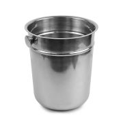 MGsteel Ведро для шампанского 7,6 л. нерж. d=220/160 мм. h=255 мм. с ручками для 1-й бутылки MGsteel /1/6/24/