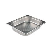 MGsteel Гастроемкость 1/2 h= 65 мм. 4 л. нерж. перфорир. d=4 мм. MGsteel /1/6/12/