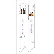 Линейка (Россия) Линейка Jeck Deniels (0.7л./1л.)/Single Barrel (0.75л.)/Gentleman Jack (0.75л.) L=28 см. В=2 см. /1/