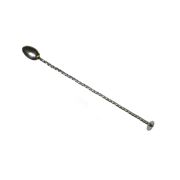 MGsteel Ложка барменская с плоской кнопкой 33 см. нерж. MGsteel /1/200/