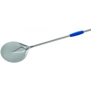 GI.METAL (Италия) Лопата для пиццы поворотная d=23 см. l=120 см. нерж. Azzurra Gimetal /1/