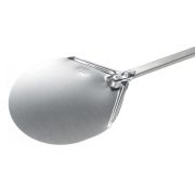 GI.METAL (Италия) Лопата для пиццы d=29 см. l=60 см. нерж. ручка алюм. Amica Gimetal /1/12/