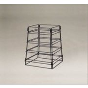 American Metalcraft (США) Подставка 4-х сторон. в виде башни 48,3*48,3/39,4*39,4 см. h=61 см. кован. железо /1/