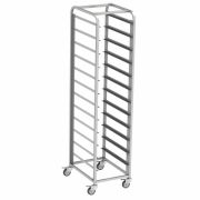 MGsteel Тележка-шпилька для подносов 440*350*1800 мм.,12 уровней, сварная, нерж. (поднос 1732, 1735) MGsteel /1/