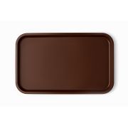 MGprof Поднос 52,5*32,5 см. темно-коричневый поверхность шагрень (167) MGprof /1/10/