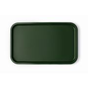 MGprof Поднос 52,5*32,5 см. темно-зеленый поверхность шагрень (414) MGprof /1/10/