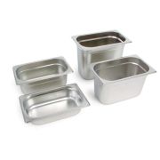 MGsteel Гастроемкость 1/4 h=100 мм. 2,5 л. нерж. MGsteel /1/6/24/