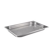 MGsteel Гастроемкость 1/1 h= 40 мм. 5,5 л. нерж.перфорир. d=4 мм. MGsteel /1/6/
