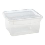 Пластик (Россия) Контейнер для продуктов прямоуг.  2,0 л. 19*15,7*9 см. п/п  Кристалл  /1/20/