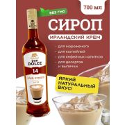 Don Dolce (Россия) Ирландский крем 0,7 л. сироп Дон Дольче /1/6/
