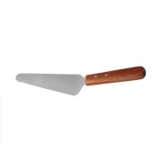 MGsteel Лопатка 25 см. изогнутая раб. часть 12*4 см. нерж., с дерев. ручкой MGsteel /1/120/
