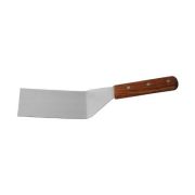 MGsteel Лопатка 30,5 см. изогнутая раб. часть 12,5*7 см. нерж. с дерев. ручкой MGsteel /1/120/