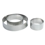 MGsteel Форма кондитерская «Круг» d=10 см. h=4,5 см. нерж. MGsteel /1/96/