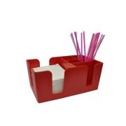 MGprof Подставка барная для салфеток и украшений красная MGprof /1/25/
