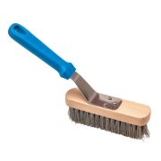 GI.METAL (Италия) Щетка для гриля 27 см. 17*4 см. со стальной щетиной h=2 см., ручка пластик Gimetal (AC-SPGT2) /1/6/