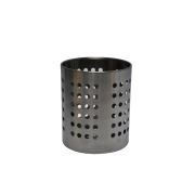 MGsteel Емкость для столовых приборов (стакан) d=100 мм. h=125 мм. перфор. нерж. MGsteel /1/96/