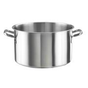 Pintinox (Италия) Кастрюля 21,25 л. нерж. d=36 см. h=21,5 см. б/кр (индукция) Pinti /1/