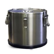 MGsteel Термос 25 л. d=35 см. h=42 см. нерж. кругл. профессионал MGsteel /1/