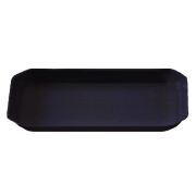 Cambro (США) Салатник 305*508 мм. 5800 мл. h=50 мм. восьмиугольный черный, поликарбонат Cambro /1/