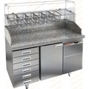 Hicold (Россия) Стол холодильный для пиццы PZ4-1/GN 6R Hicold