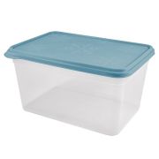 Пластик (Россия) Контейнер для продуктов прямоуг. 4,5 л. 26,2*17,7*13 см. п/п с крышкой цвет в ассорт. /1/12/