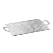 GI.METAL (Италия) Поднос для римской пиццы 40*60 см. перфорир. алюмин. Gimetal /1/