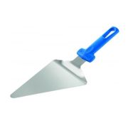 GI.METAL (Италия) Лопатка для пиццы треугольная 12*15 см. нерж. ручка пластик Gimetal /1/4/