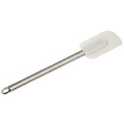 Tellier (Франция) Лопатка кондитерская 28,5 см. раб.часть 8*5 см. силикон, (-40°C /+230°C) ручка нерж. Tellier /1/
