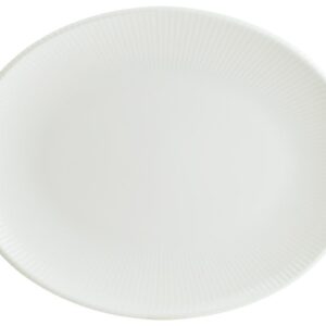 Bonna (Турция) Блюдо овальное 250*190 мм. Ирис Белый, форма Мув Bonna /1/12/756/