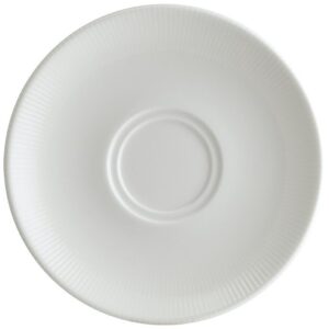 Bonna (Турция) Блюдце d=160 мм. Ирис Белый (чашка 62903, 70607), форма Гурмэ Bonna /1/6/1848/