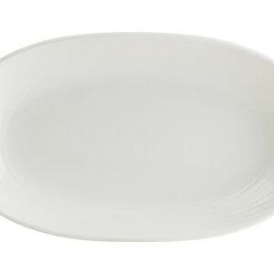 Bonna (Турция) Блюдо овальное 150*85 мм. Белый Луп узкая полоска Bonna /1/12/3168/