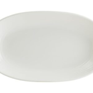 Bonna (Турция) Блюдо овальное 240*140 мм. Белый Луп узкая полоска Bonna /1/12/1164/