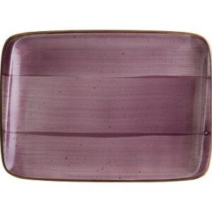 Bonna (Турция) Блюдо прямоуг. 230*160 мм. Блэкберри, форма Мув Bonna /1/12/1260/