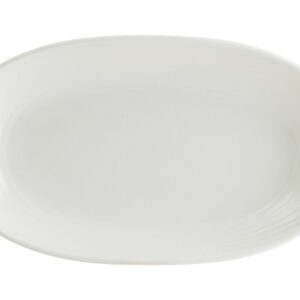 Bonna (Турция) Блюдо овальное 340*190 мм. Белый Луп узкая полоска Bonna /1/12/534/
